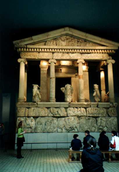 Nereid Monument at the British Museum