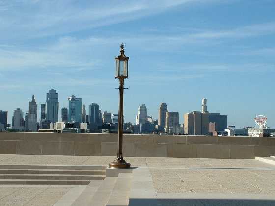 Kansas City skyline from the Liberty Memorial