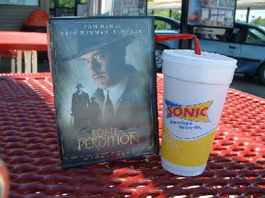 Road To Perdition DVD goes to Sonic Drive-In